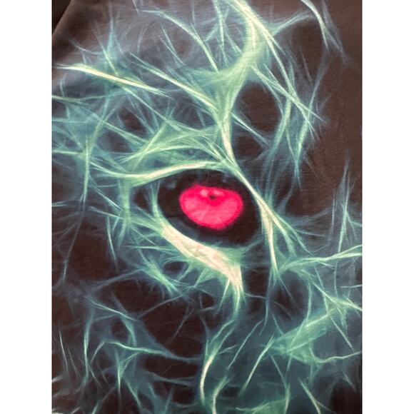 Colorful Lion Polyester T-shirt Size 3X men or women- Unbranded with Cool Design - Picture 2 of 4